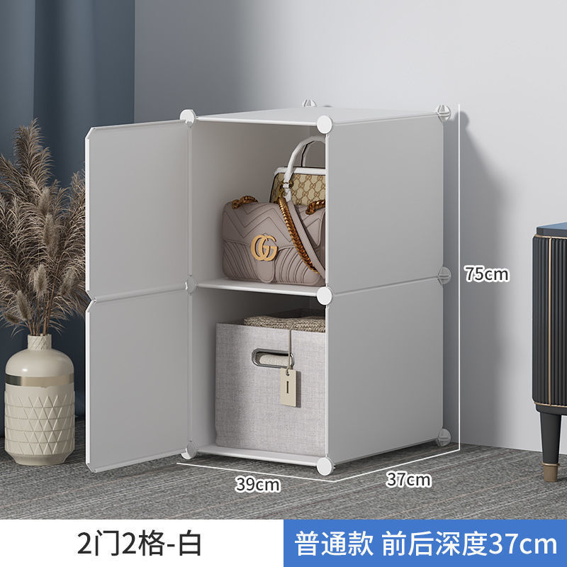 简易衣柜家用卧室出租房塑料衣柜收纳柜钢管加粗加厚寝室衣柜梦域|undefined