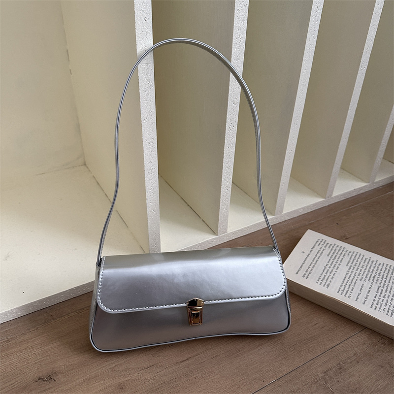 Borsa a spalla donna stile francese testurizzata retrò_voghion.com