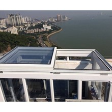 阳光房阁楼隔热天窗 铝合金消防排烟天窗 电动平移天窗厂家供应