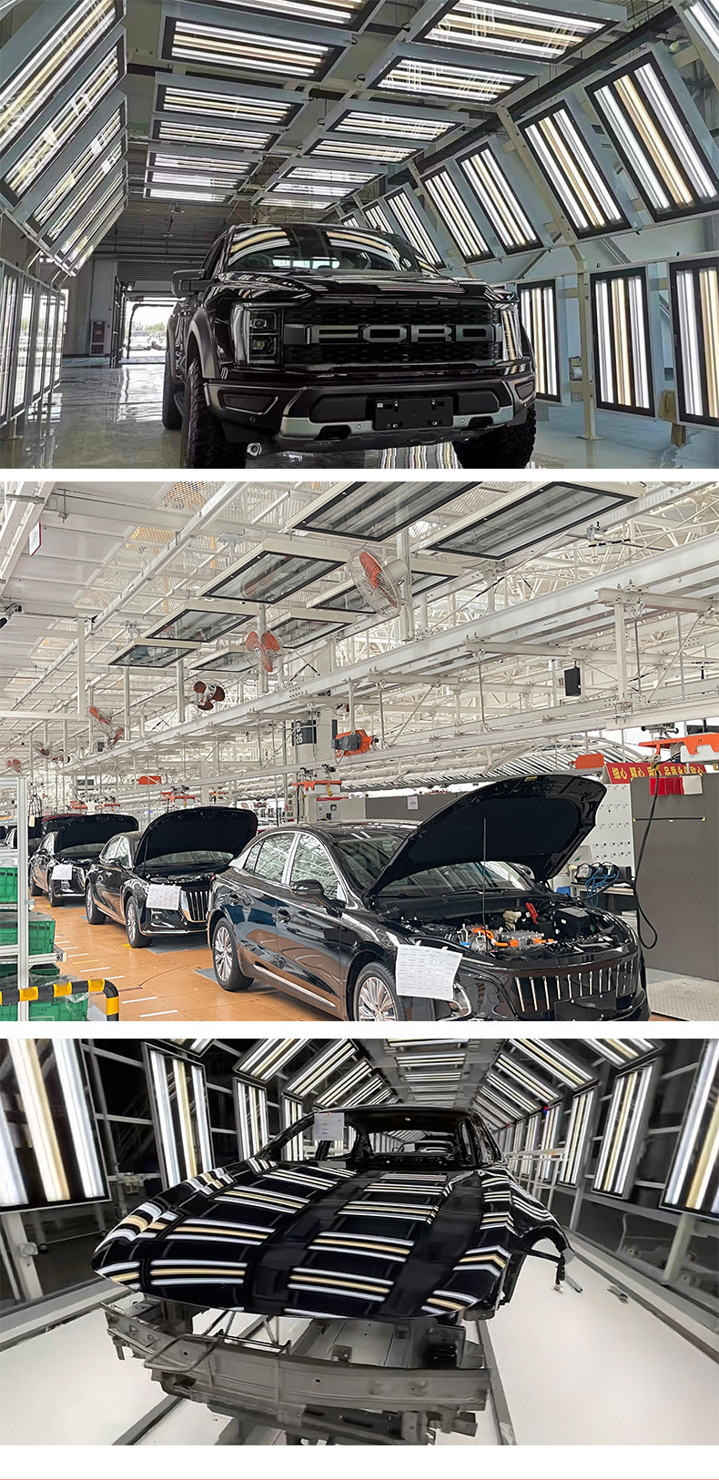 【Automotive Optical Paint Surface Light】Spray Workshop Inspection Lighting Fixture Led Automotive Prism Light Super Bright