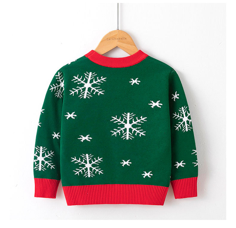 Christmas Fashion Snowflake Deer Viscose Hoodies & Sweaters display picture 5