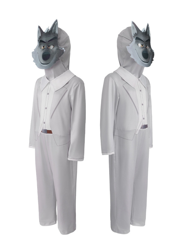 クロスボーダー The Bad Guys バッドガイズ アライアンス cos ビッグ バッド ウルフ ミスター。 オオカミ コスプレ ステージパフォーマンス服|undefined