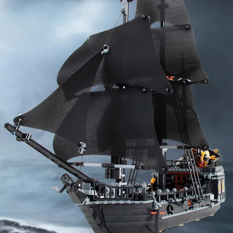 Lego, чёрные бусины, Пираты Карибского моря, конструктор, игрушка
