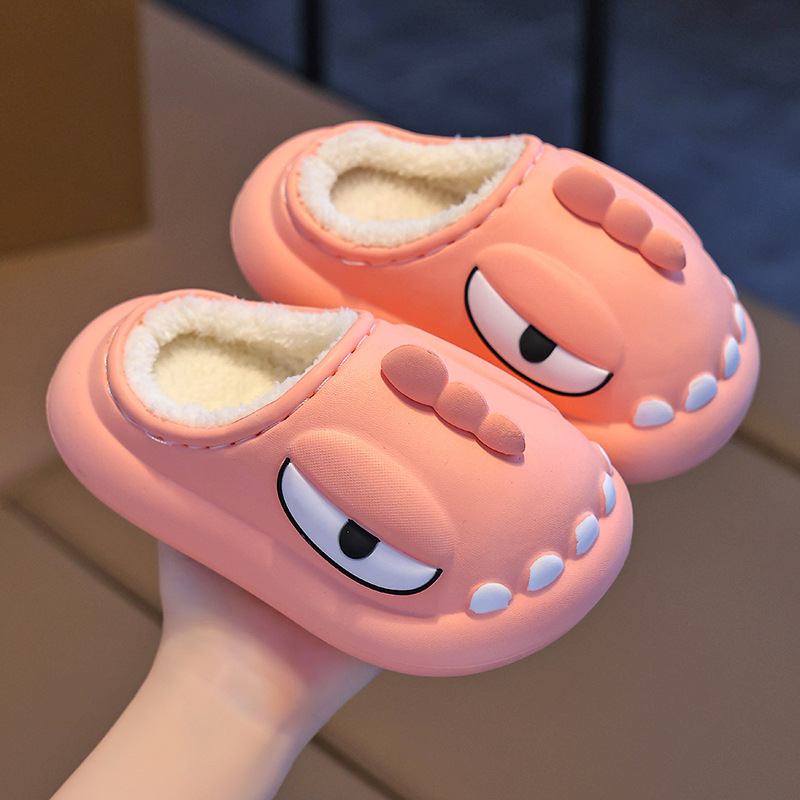 2025 nuevos zapatillas de algodón de invierno para niños a prueba de agua para niños y niñas, padres e hijos, zapatos de algodón cálidos para niños mayores