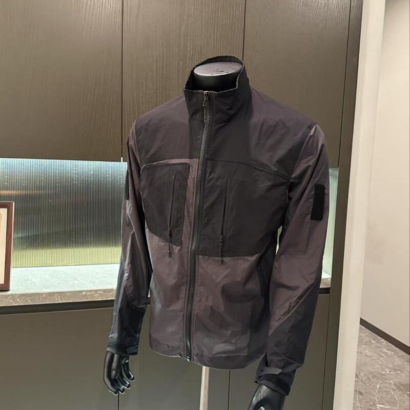 Niaojia 同システム A 日焼け止めジャケットメンズ防風防水軽量通気性日焼け止め服スキンジャケットビジネス|undefined