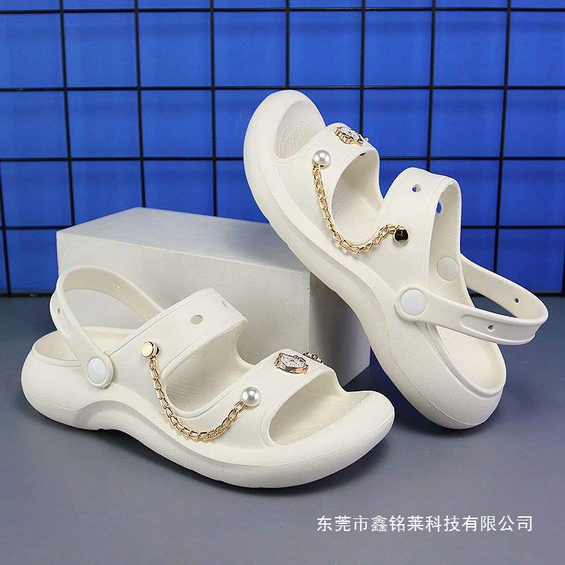 2026男女拖鞋凉鞋多巴胺外穿沙滩鞋防滑凉鞋软底学生露趾中年妈妈