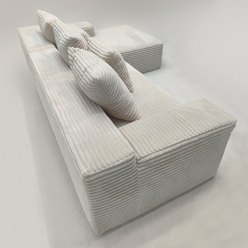 Sofá de compresión al vacío con bloque de tofu, combinación de módulo perezoso, sala de estar, apartamento pequeño, sofá de tela transfronterizo simple moderno