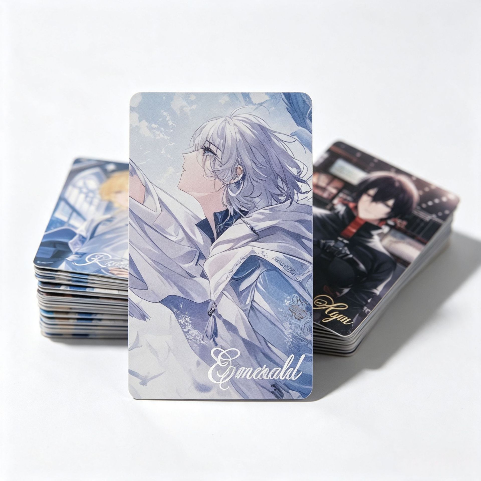 Anime 2D Character Cards Character Collection Cards High-Definition Color Printing Comic Con Merchandise