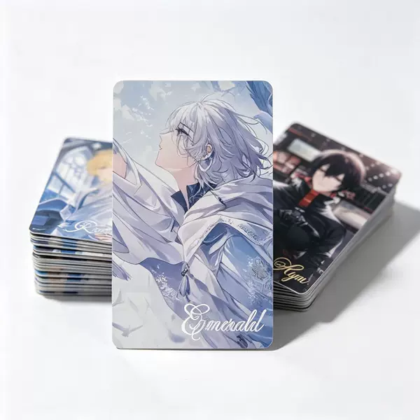 Anime 2D Character Cards Character Collection Cards High-Definition Color Printing Comic Con Merchandise