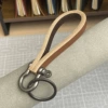 Coffee cowhide + ancient silver hardware (zinc alloy)