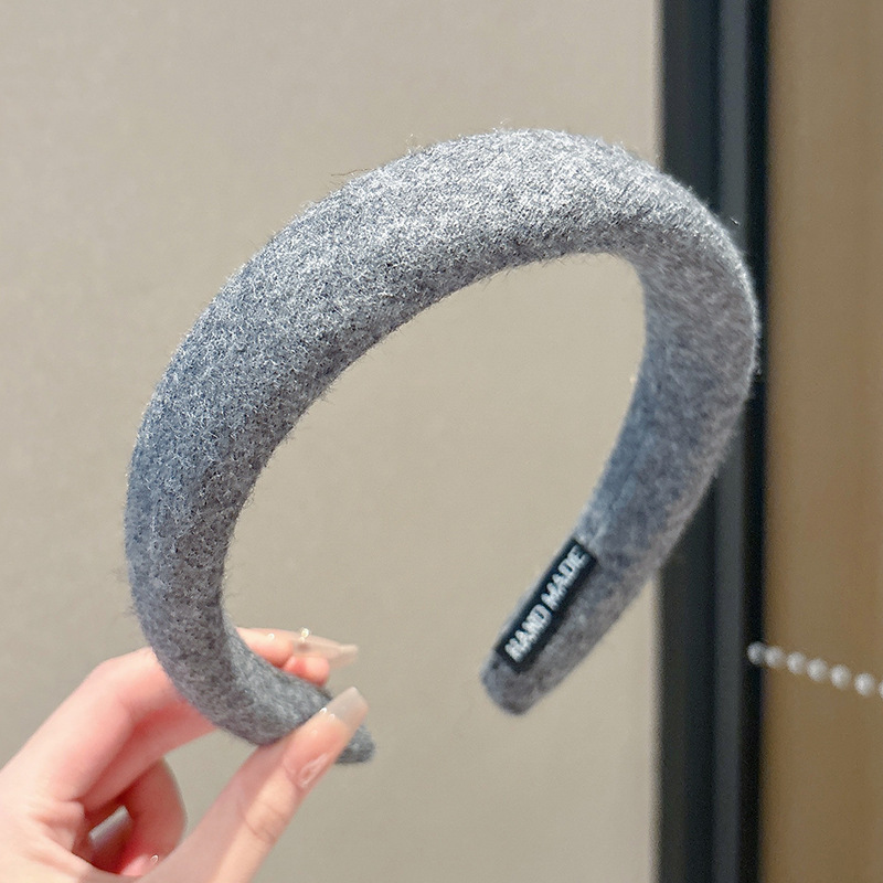 Corea del Sur explosión alta craneal correa de cabello para mujeres nuevo otoño invierno correa de cabello Meilade paquete de cabello de alta calidad lavar la cara al por mayor tarjeta de cabello