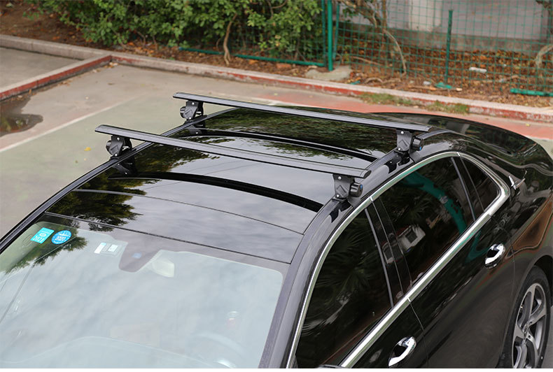 Tiger Claw Car Universal Roof Crossbar Luggage Rack Aluminum Alloy Roof Crossbar Non-destructive Installation Load Rack Crossbar