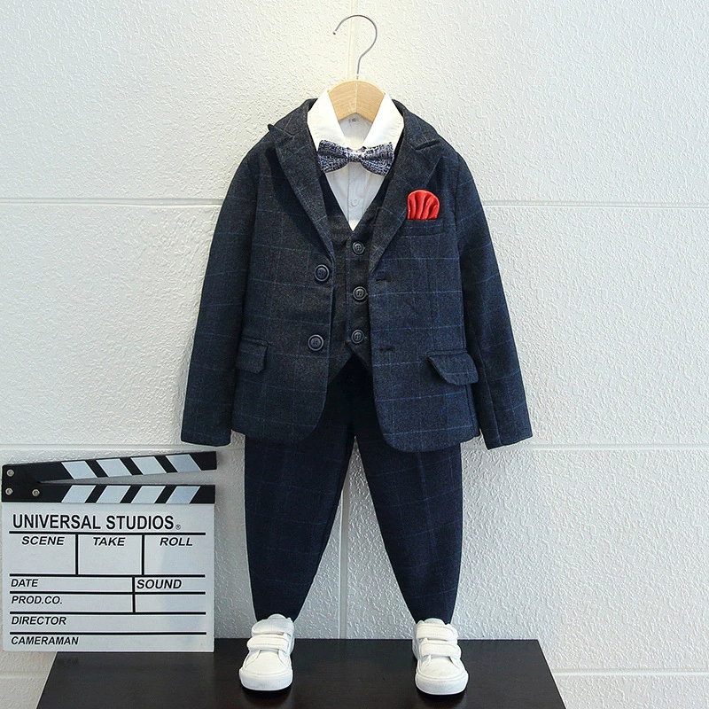 Children's suit, warm dress, 2018