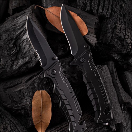 Factory Outdoor Folding Knife Self-defense Sharp Follows Height Hardness Mini Wilderness Camping Multi-purpose Stainless Steel Folding Knife