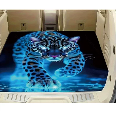 Cross-border Amazon simple car-specific trunk mat, dirt-resistant, wear-resistant, easy to maintain, dust-proof trunk mat (Avtomobil döşəmə paspasları) - temus-new-trunk-mat-1-75100cmcrystal-velvet