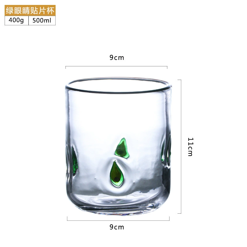 Creative cute multicoloured glass, increased thickness