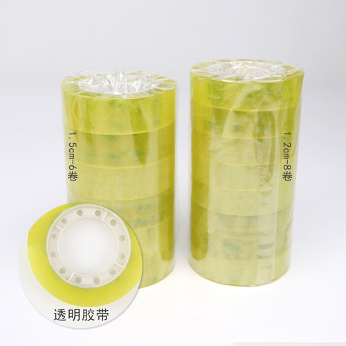 Stationery tape manufacturer wholesale price transparent tape flower packaging materials floral small tape adhesive tape pasting tape