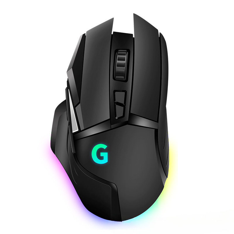 国産のクロスボーダー卸売電商G502有線ゲーム機械マウスRGB電競宏lolは鶏パソコンを食べます。|undefined
