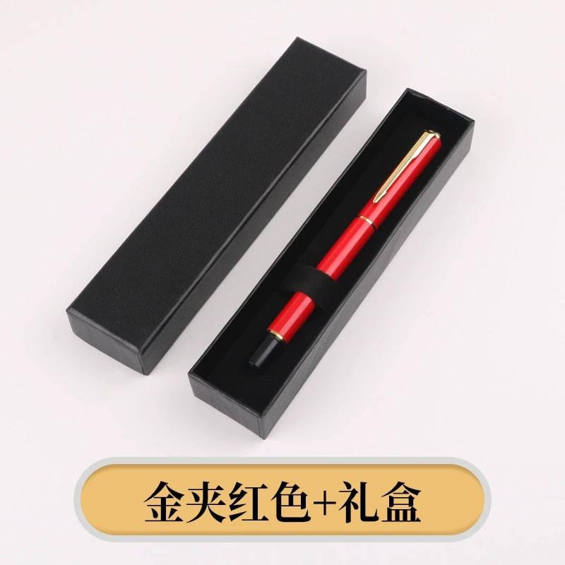 Fabricante mayorista multicolor pluma de firma metálica conjunto de reuniones de negocios oficina hotel regalos conmemorativos logotipo de pluma