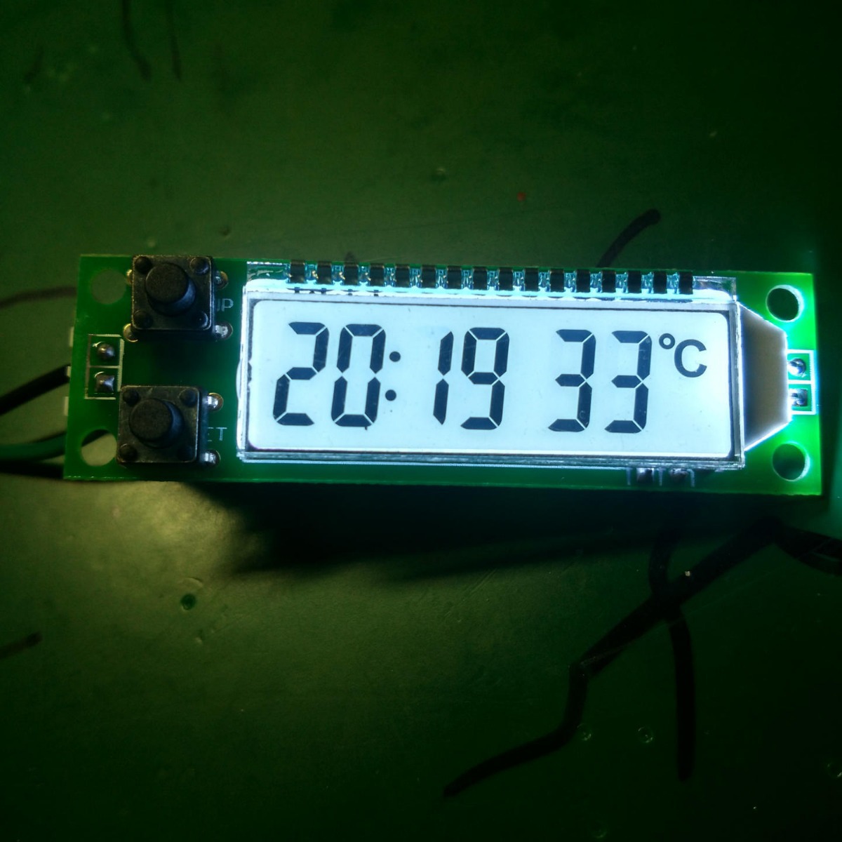 厂家生产时间温度 液晶段码屏 段码显示屏 段码屏 led