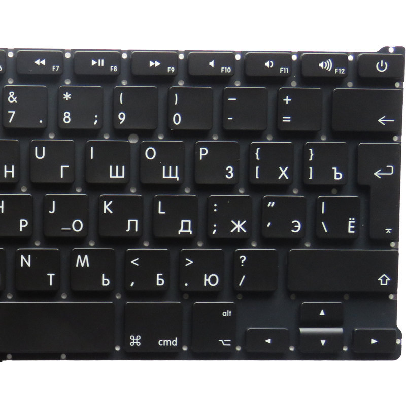 RU/CZ/SP/UK/TR适用苹果Macbook Air 13.3寸A1369键盘A1466 A1405
