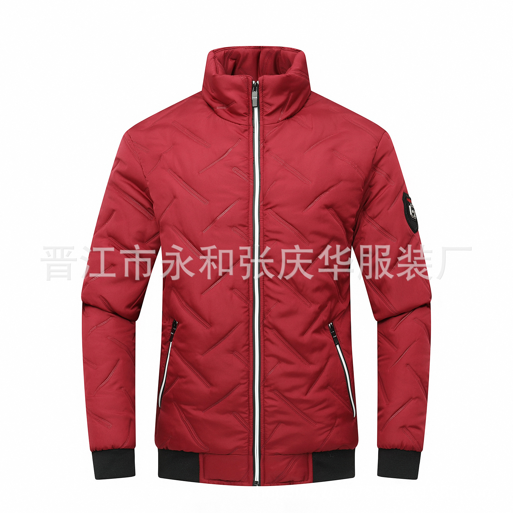 Cross-border 2023 abrigo de algodón acolchado de los hombres de invierno Comercio exterior collar de pie abrigo de algodón acolchado de moda engrosada cálido multicolor abrigo de algodón acolchado al por mayor