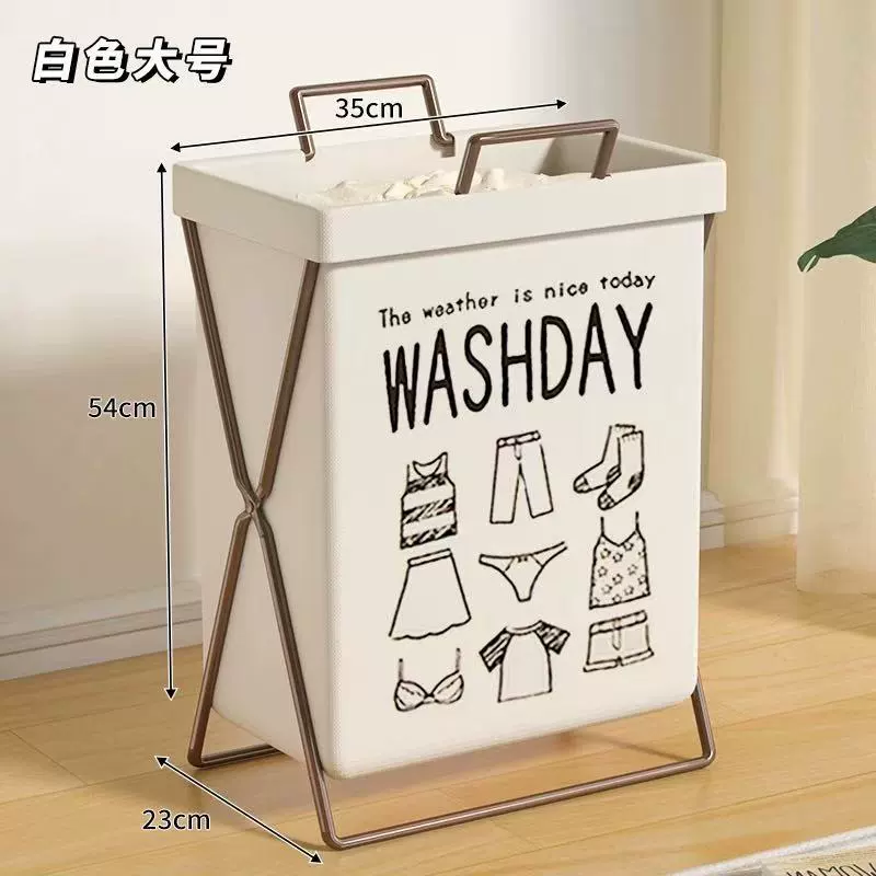 Home laundry basket, foldable high quality storage basket