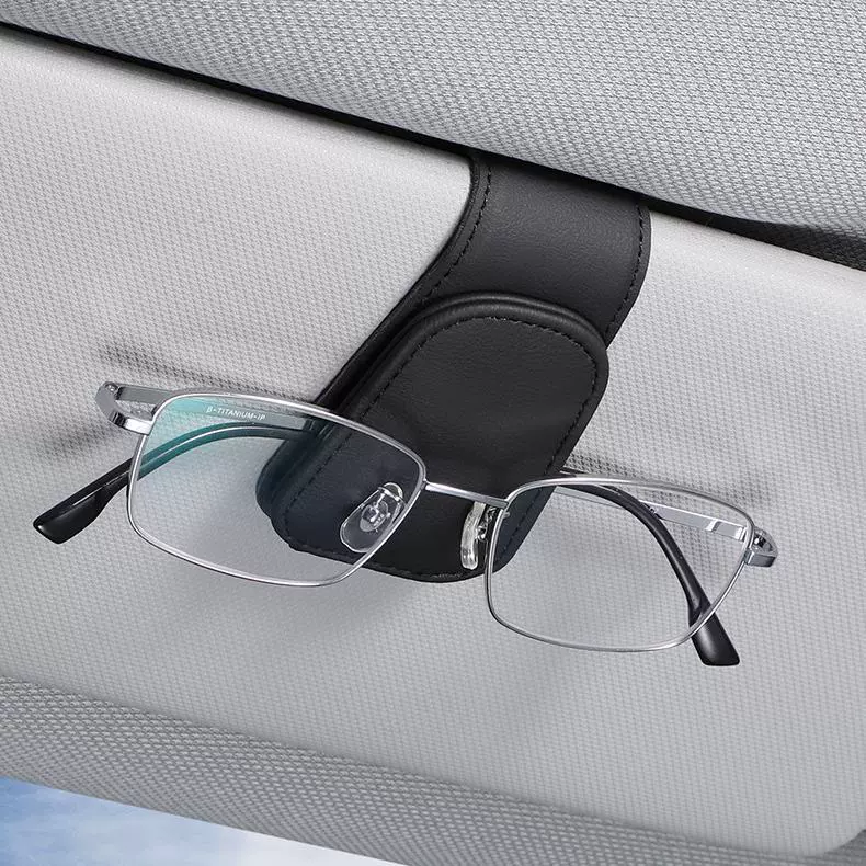 Зажим для очков автомобиля солнцезащитный козырек для хранения многофункциональный держатель для очков автомобиля