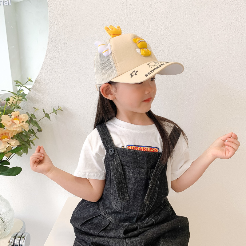 Cartoon Shape Sunscreen Breathable Children's Baseball Cap Wholesale display picture 12