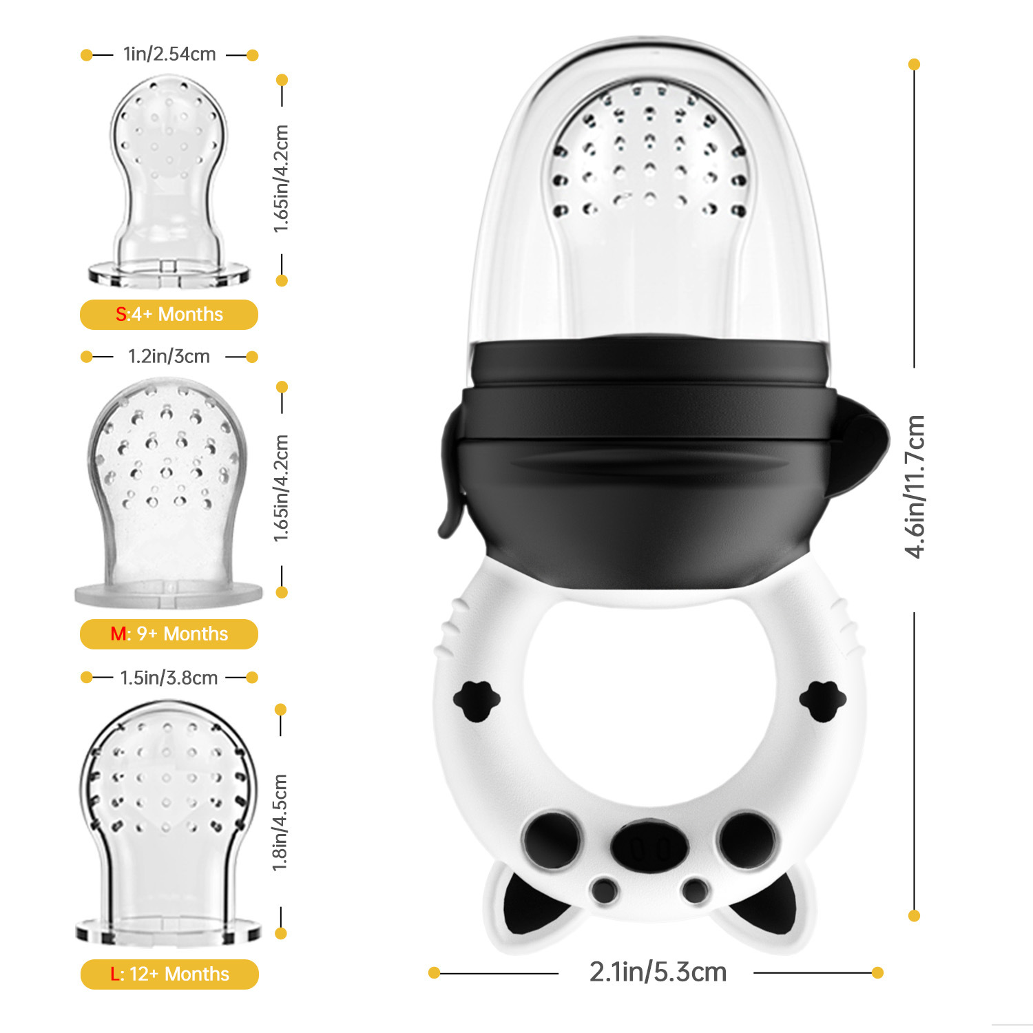 Complemento alimenticio transfronterizo de frutas para bebés, bolsa para morder, mordedura de frutas y verduras, juego, mordedor para bebés, herramienta para comer puré de frutas, artefacto, silicona
