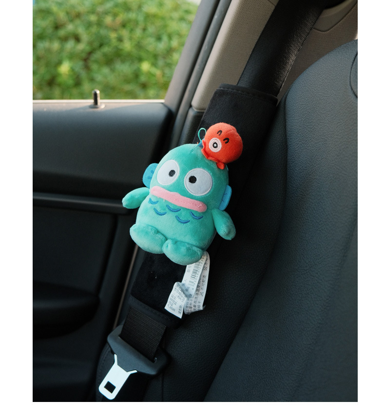 Cute Car Seat Belt Shoulder Cover Car Seat Belt Handle Cover Car Interior Decoration Supplies Ornaments Mr. Hanton