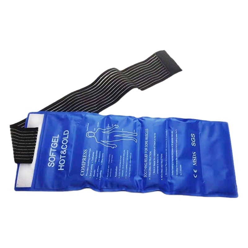Paquete de hielo deportivo tobillo articulación vinculante rodilla compresa fría paquete de hielo esguince deportivo bolsa de compresa fría y caliente transfronteriza Amazon