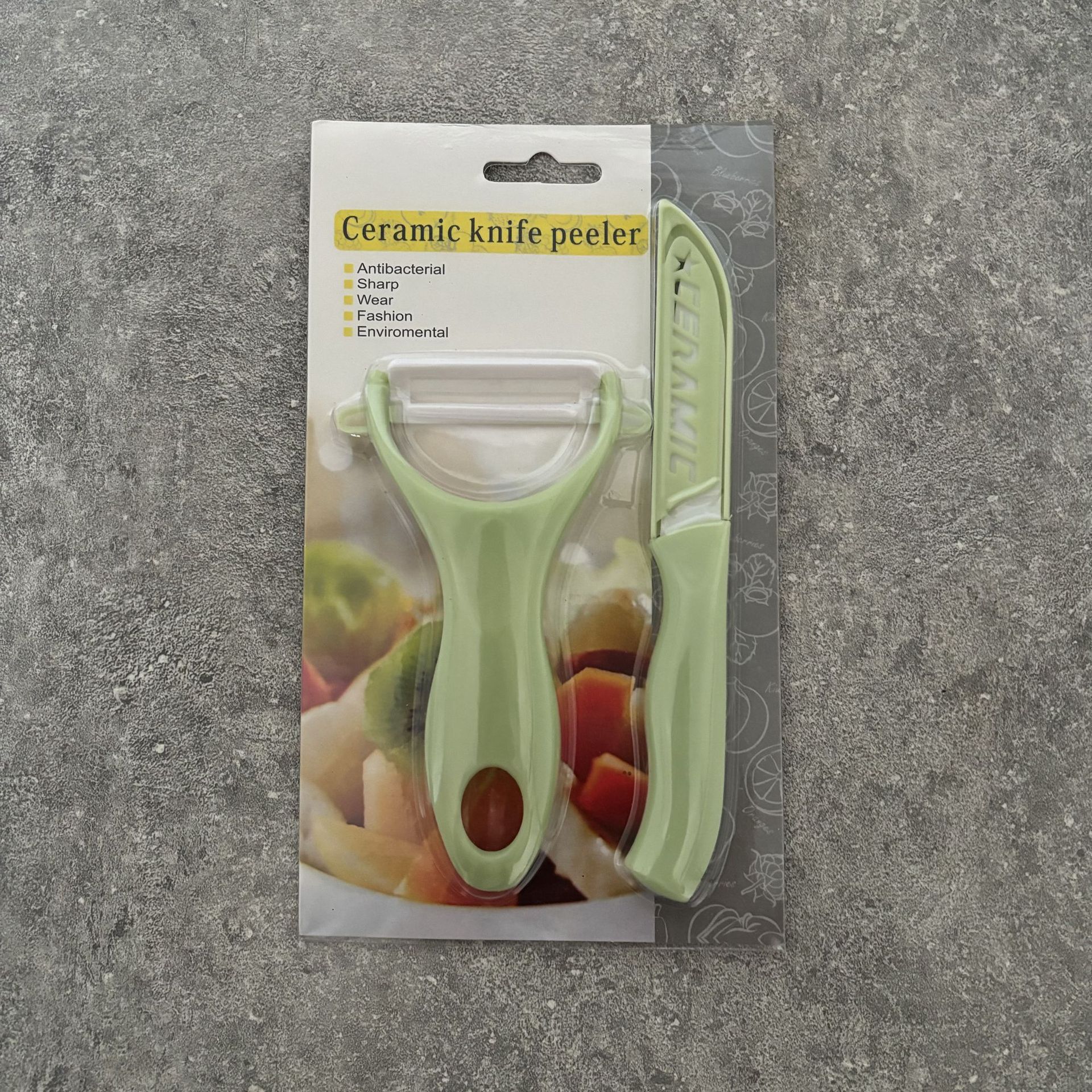 Pelador Multifuncional de Cerámica para Cocina