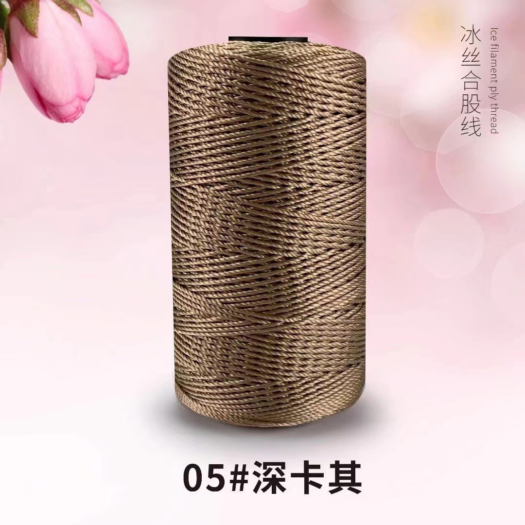Hilo para Crochet de 3 Hebras de Nylon para Tejido a Mano