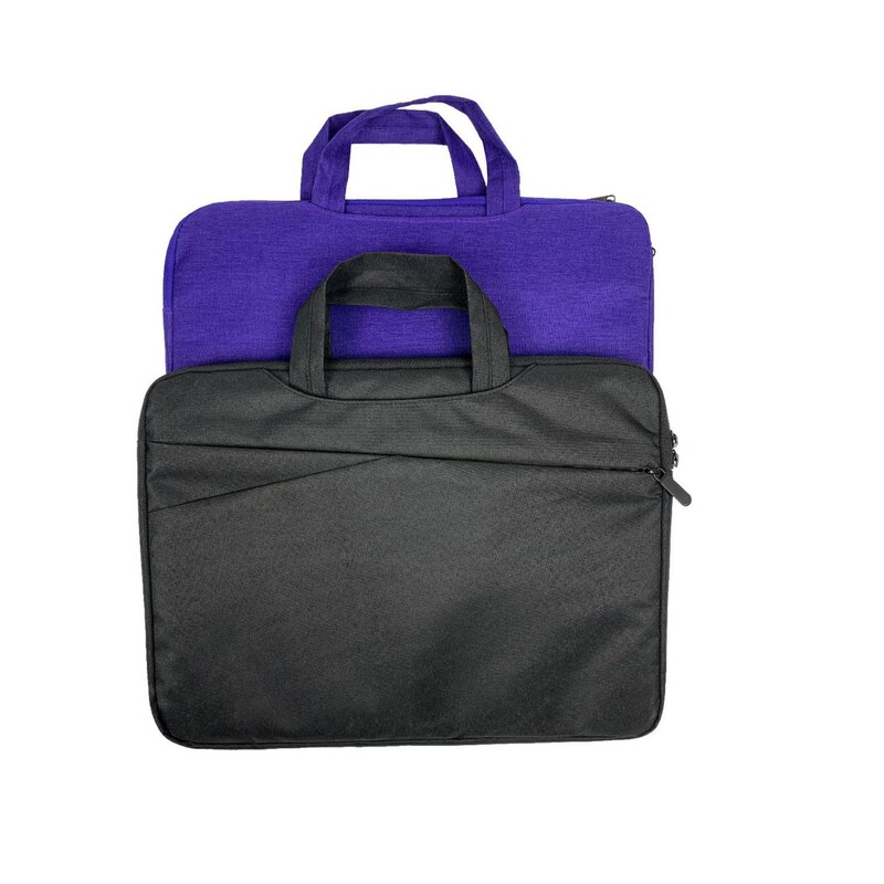 Computer Bag Notebook Bag Business Briefcase Simple Business Bag Meeting Office File Bag Canvas Waterproof