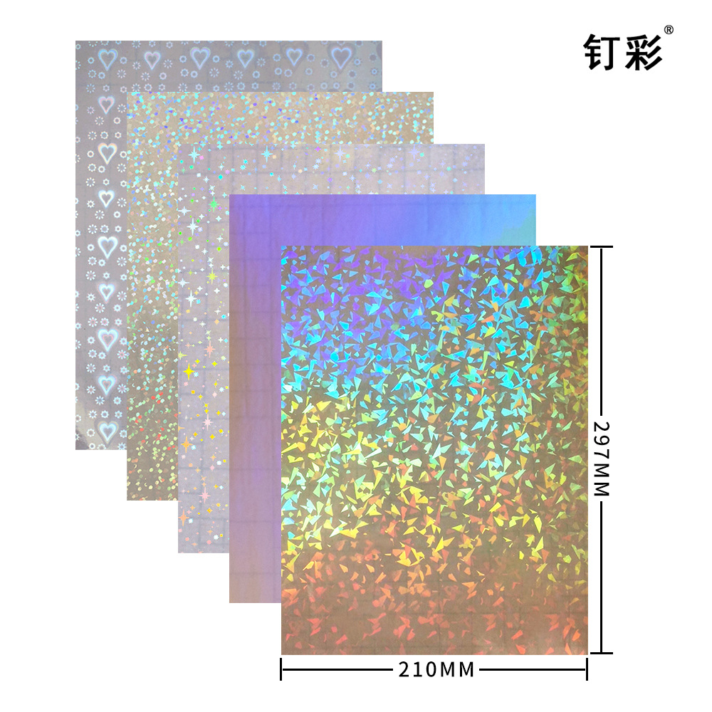 Bopp película protectora punto de tinta láser plano película de laminación en frío A4 autoadhesivo adhesivo láser pegatina foto