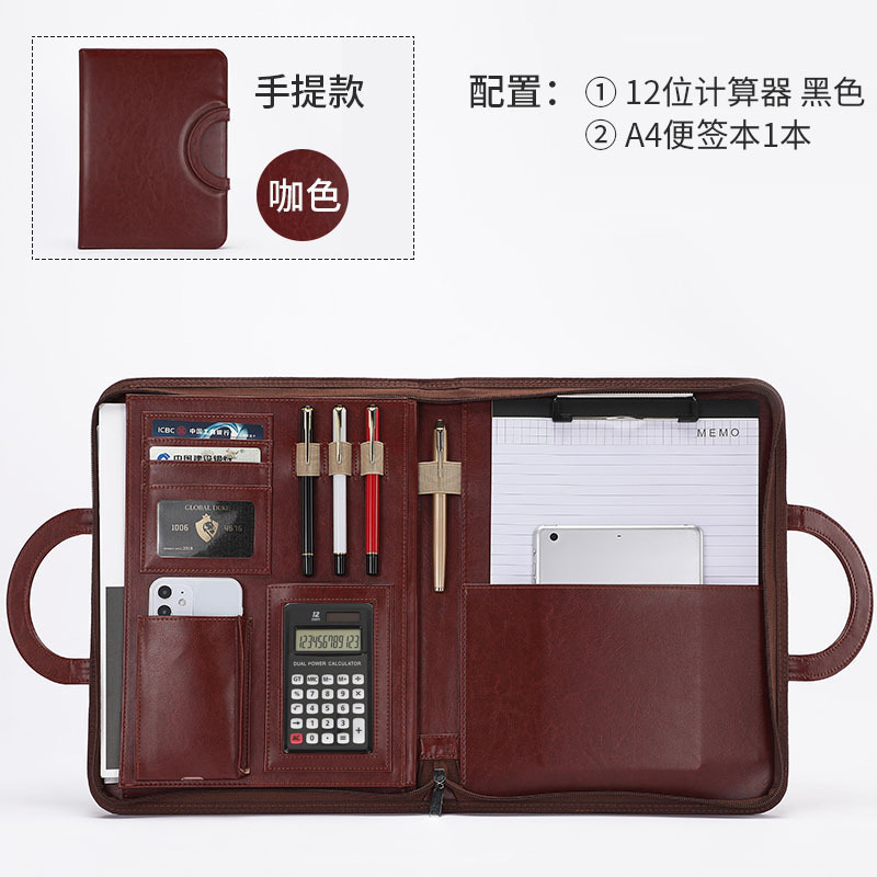 새로운 다크 브라운 핸드백 블랙 12 계산