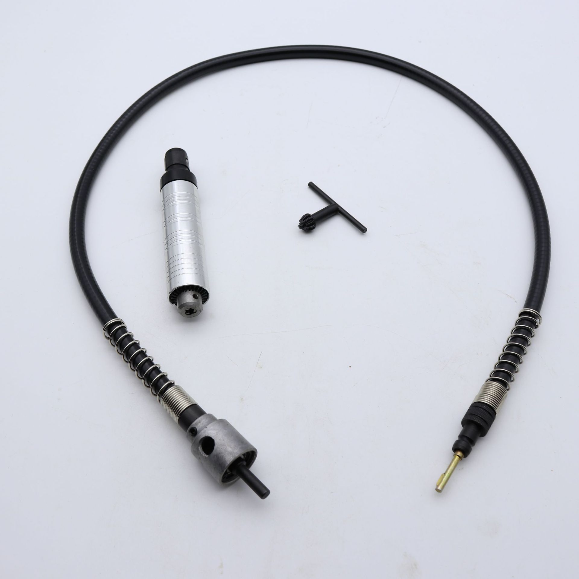 电磨电钻雕刻笔 美缝工具配件 动力延长 金属软轴6.5mm打磨机配件