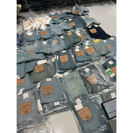 十三行女装新款牛仔裤尾货批发品牌折扣实体店直播间货源春夏季