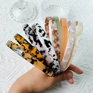 Fashionable OL Hair Accessories with Handmade Craftsmanship of Acetate Plate Material