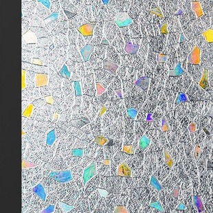 3D Frosted Glass Film Translucent Opaque Anti-Leakage Bathroom Bathroom Window Anti-Peeping Window Paper Blackout Sticker