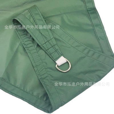 Sail Waterproof Sunshade Sail | Avtomobil yan çətirləri - dark-green-420d-oxford-cloth-1x-15m-square