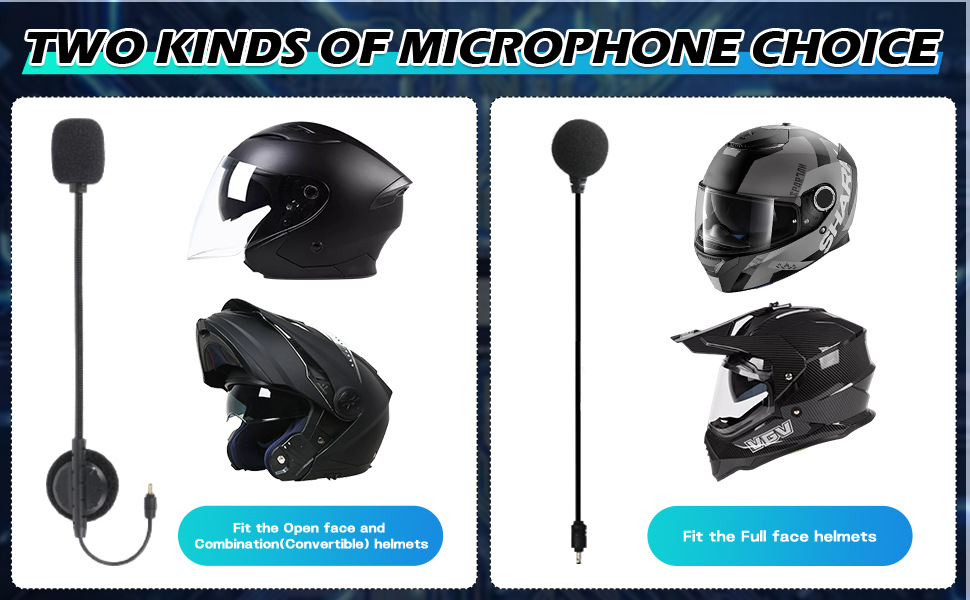 Bt-S5 Dual-Chip Helmet Bluetooth Headset Motorcycle Intercom Headset Helmet Intercom for 3 to 10 People to Communicate Together