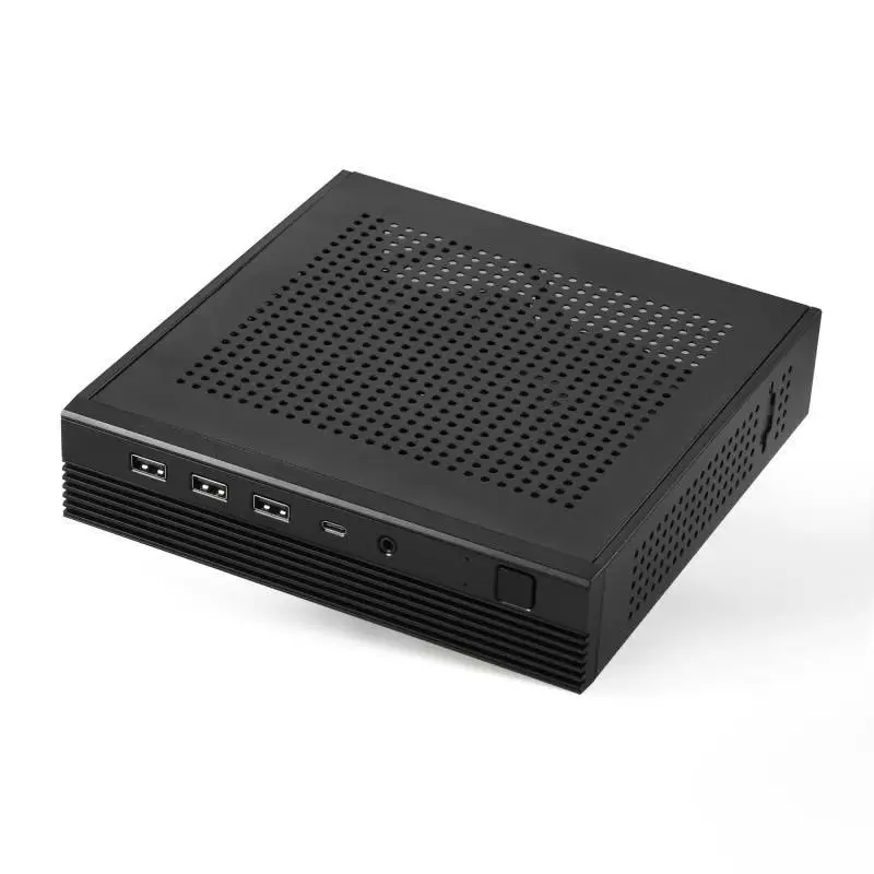 SKTC Новый TX06 половинной высоты 17*17 материнская плата тонкий Mini ITX Настольный ПК подвесной мини-Шасси типа