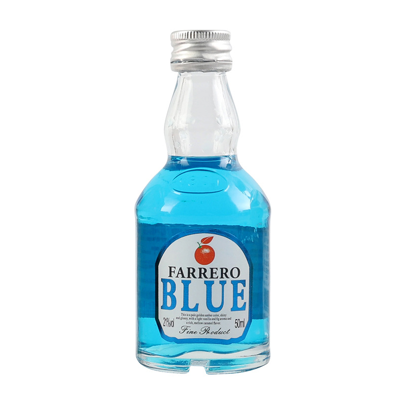 빙신 블루 오렌지 리큐어