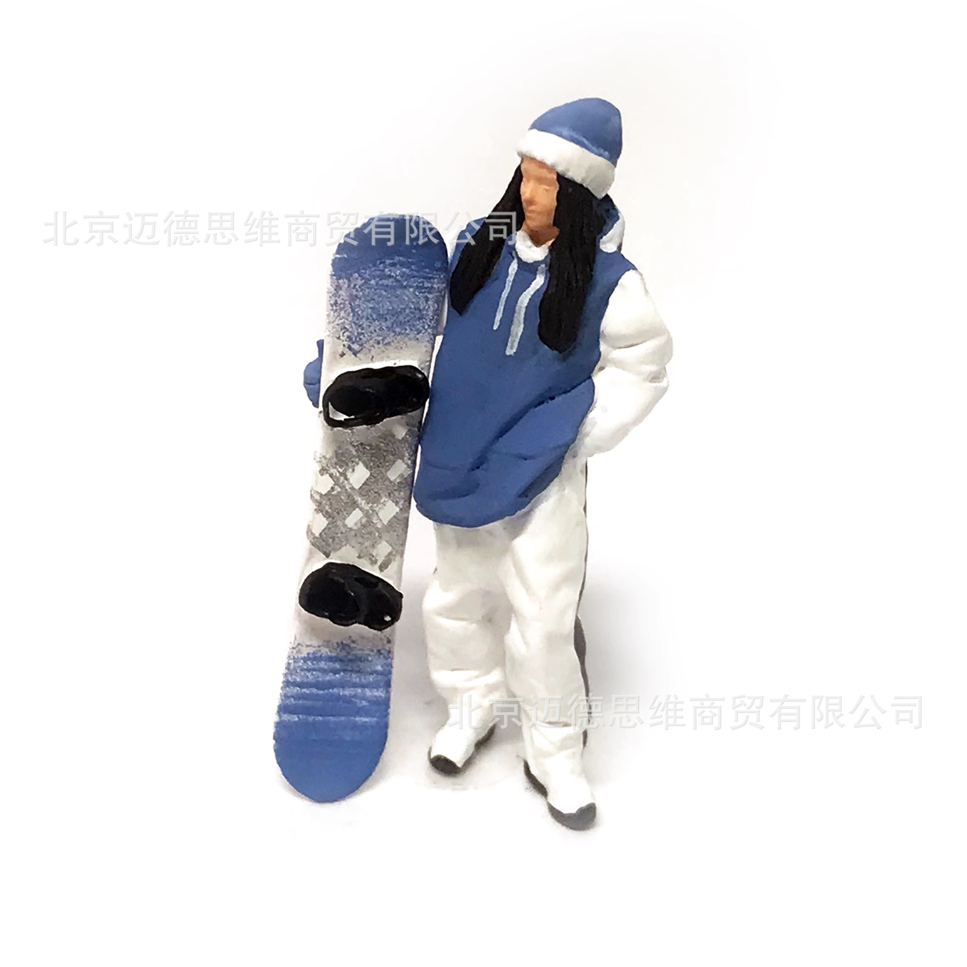 Preferred version snowboarding women blue in stock 1/64