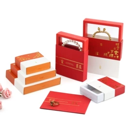 首饰包装;纸袋;塑料盒