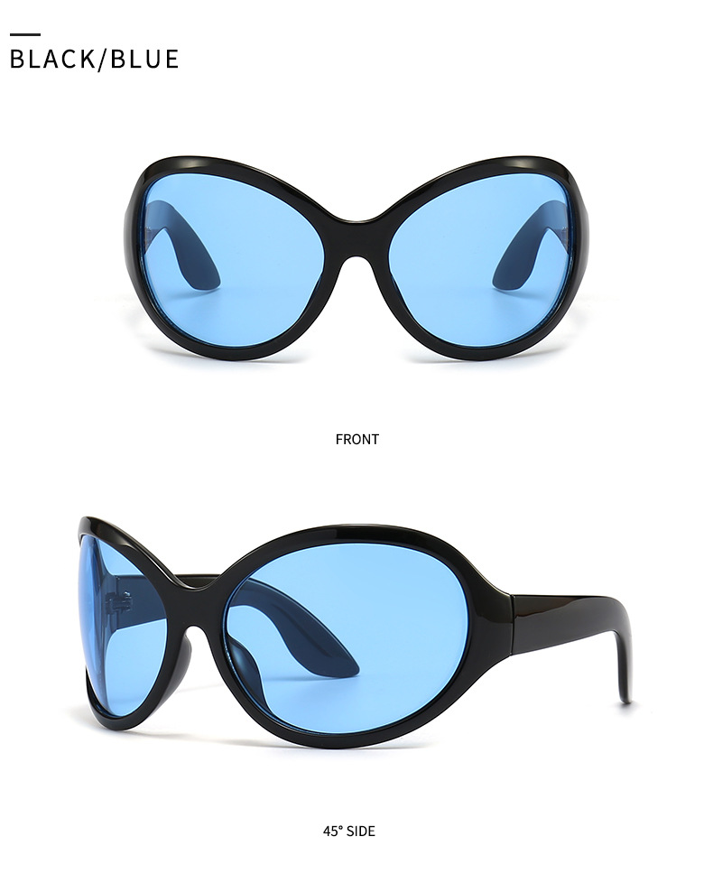 Herren Sonnenbrille Polygon Rahmen Modisch Trend Sonnenbrille_voghion.com