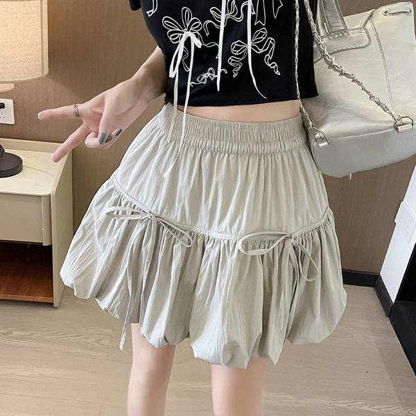 Summer skirt with bow