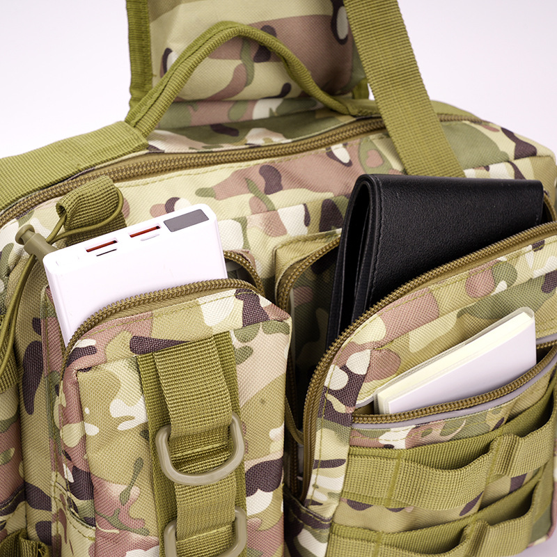Transfronterizo de pesca bolsas luya bolsas multifuncionales bolsas de hombro bolsas de pecho tácticas camufladas bolsas de viaje de bicicleta al aire libre